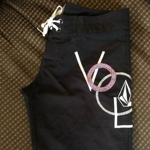Women’s Volcom swim shorts. Bermuda style